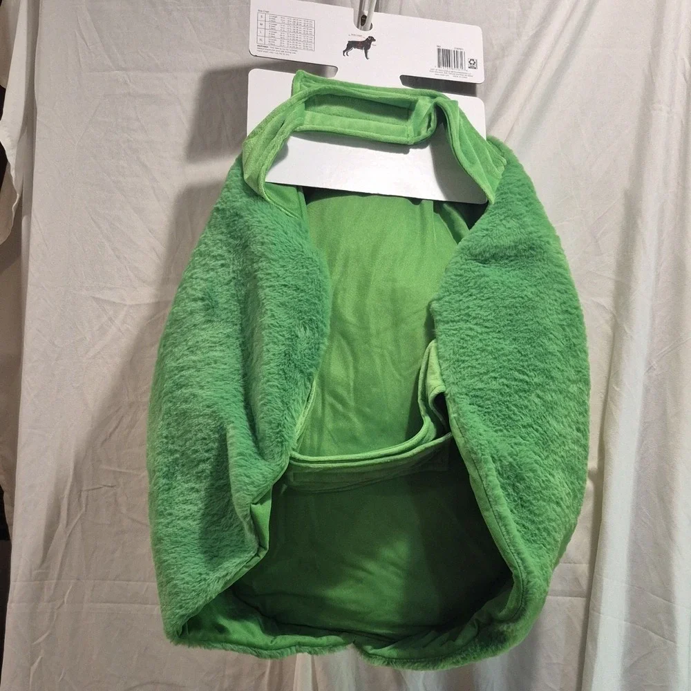Meijer Avocado Halloween Pet Costume Plush XL Green Yellow Brown Brand New